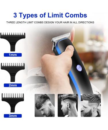 KEMEI Black Hair Clippers for Men Electric Cordless Clippers for Hair Cutting Professional Barber Clippers USB Rechargeable Wireless Haircut Clippers km-828 - Buy Online on GoSupps.com