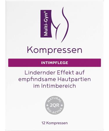 Multi-Gyn Compresses - Soothing Intimate Care for Postpartum Relief - Fragrance & Hormone-Free - 12 Compresses - Buy Online on GoSupps.com