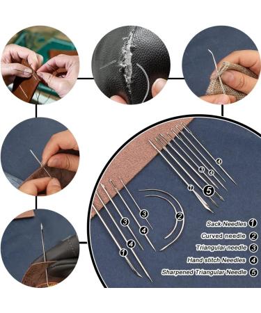 Leather Working Tools Kit | BUTUZE Leather Craft Set for Beginners | Includes Thread, Awl, Punch Hole, Groover | Perfect Gift for Adults - Buy Online on GoSupps.com