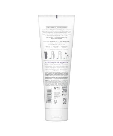 Dove Density Boost Clarifying Foaming Scrub - Gentle Scalp Exfoliation with Vitamin B3 & Zinc | 9 oz - Sulfate-Free Hair Therapy - Buy Online on GoSupps.com