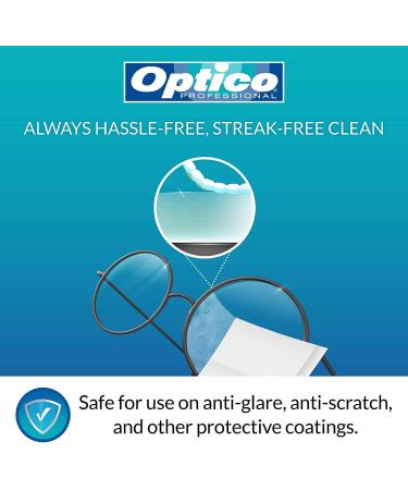 Pre-Moistened Cleaning Cloths - Premium Lens Wipes for Eyeglasses Screens & Cameras | No Spray Needed | 360 Pack - Buy Now - Buy Online on GoSupps.com