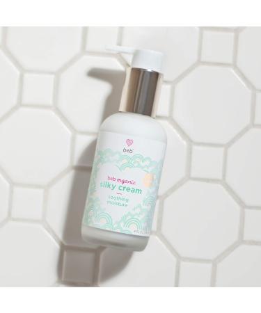 Silky Cream - Natural Moisturizing Lotion with Rosehip & Avocado Oil for Dry Skin | Safe for Newborns | 4 Fl Oz - Buy Online on GoSupps.com