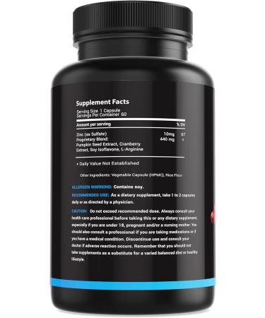 MaxX Labs Bladder Control Supplement + Apple Cider Vinegar Capsules Support for Urinary Tract Health Energy & Digestion Pumpkin Seed Oil Cranberry Extract ACV with Mother 60 Ct Each - Buy Online on GoSupps.com