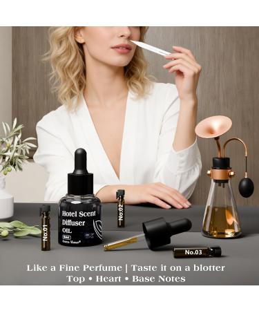Luxury Essential Oils Inspired by Hotel Scents -Santal Diffuser Oil - Premium Oud Essential Oil for Santal Oil Diffuser, Ultrasonic & Waterless Nebulizers -30 mL, 1 fl oz Glass Bottle with Dropper 1 Fl Oz (Pack of 1) - Buy Online on GoSupps.com
