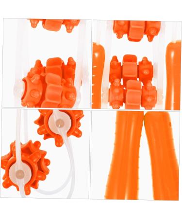 Lurrose 4-Piece Spherical Backing Strips - Multi-Tools Self-Massage Device for Muscle Recovery | Rolling Lymph Massage Gel & Magnetic Pearls - 115x5.6cm | Buy Now! - Buy Online on GoSupps.com
