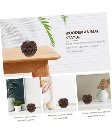 TOVINANNA 10 STK Wenwan Handle Wooden Animal Figurines - Exquisite Vietnamese Agar Wood Desk Decorations & Gifts - Buy Online on GoSupps.com