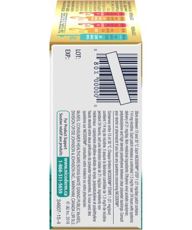 Nicoderm Step 1 Clear Patches Quit Smoking and Smoking Cessation Aid 21 mg of Nicotine/Day 7 Count Step 1 7 Patches - Buy Online on GoSupps.com