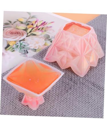 NUOBESTY 2pcs Epoxy Resin Diy Resin Epoxy Mold Silicone Jewelry Storage Container Storage Box Box Manual Whitex2pcs 8.5x7x12.3cmx2pcs - Buy Online on GoSupps.com