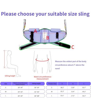 EZ Assistive Sit to Stand Lift Sling Patient Aid Padded and Stand Assist Sling with Back Support for Transferring and Raising 500lbs Safety Working Load (Large) - Buy Online on GoSupps.com