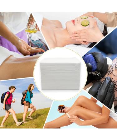 Eqivei 150 Count Disposable Massage Table Sheets - White Bed Covers for Spa, Lash Bed, Tattoo - Breathable 31x71 inches - Buy Online on GoSupps.com