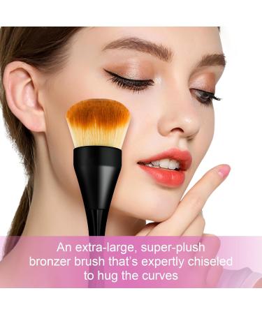 Buy Blush Brush for Cheeks | Contour & Kabuki Brush for Loose Powder & Bronzer - Ergonomic Handle - Buy Online on GoSupps.com