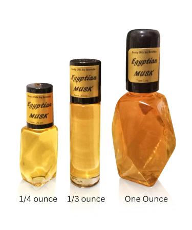Buy Brenda Egyptian Musk Body Oil - Authentic All-Natural Unisex Fragrance (1 oz) | Pure Uncut Concentrated Scent - Buy Online on GoSupps.com