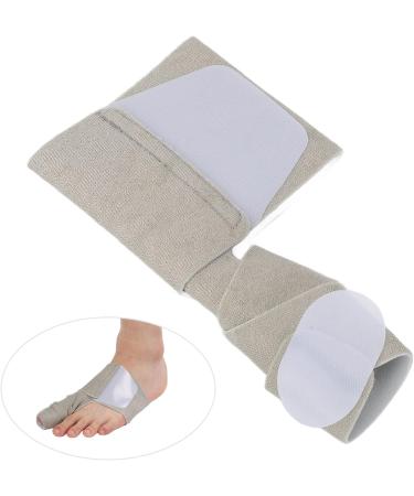 Left Foot Toe Corrector for Gentle Toe Straightening and Correction - Nylon Cloth Wrap with Elasticity for Improved Walking Comfort - Buy Online on GoSupps.com