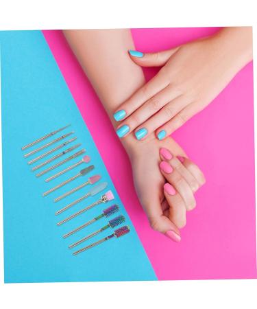 1 Nail Drill Set Pedicure Drill Bits Manicure Pedicure File Bit Ceramic Drill Bit Drawstring Cosmetic Bag Tungsten Steel Nail Drill Bit Nail Bit Rotary Corundum Ceramics Nail File - Buy Online on GoSupps.com