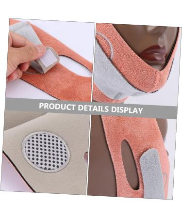 DOITOOL 1pc Thin Face Belt Slimming Belt Face Slimmer Strap V Line Facial Anti Wrinkle v Chin Strap Facial Firming Band Instant Lift Graphene Woman V Face Strap Compact 60X10.5X1cm Orange - Buy Online on GoSupps.com