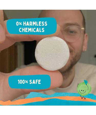 YOKUU Eco Friendly Toilet Cleaner | 30 Tablets Limescale Remover | Thyme & Sea Salt Scent | Plant-Based | Non Toxic & No Harsh Chemicals - Buy Online on GoSupps.com