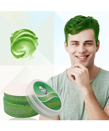 KOWLOON Hair Color Wax Natural Hair Wax Instant Hairstyle Cream 3.52 oz Hair Pomades Hairstyle Wax Party Cosplay Halloween DIY Hair Color for Men and Women