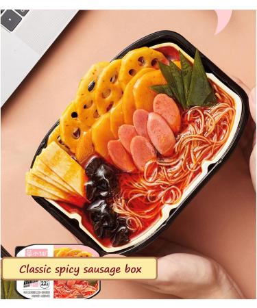 Moxiaoxian Chinese Hotpot self Heating Cooking Box Local Tasty Asian Snacks Instant hot Pot Noodle (Classic Spicy Sausage 1box) - Buy Online on GoSupps.com