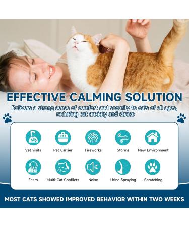 Buy VICSOM Cat Calming Diffuser Kit - 6-in-1 Pheromones for Anxiety Relief 120 Days of Stress Relief Includes 2 Diffusers & 4 Refills - International Shipping Available - Buy Online on GoSupps.com