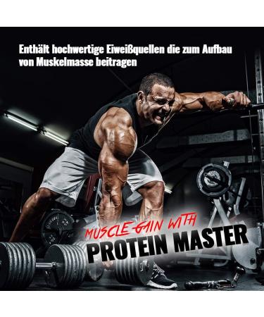 BWG Protein Master F90 - Chocolate Deluxe Protein Shake with BCAA & Glutamine (3000g) | Muscle Building Supplement - International Shipping Available - Buy Online on GoSupps.com