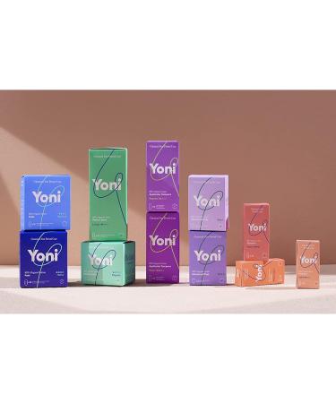 Yoni Organic Cotton Tampons Super - 16 Count | Hypoallergenic Breathable Plastic-Free | Best for Heavy Bleeding - Buy Online on GoSupps.com