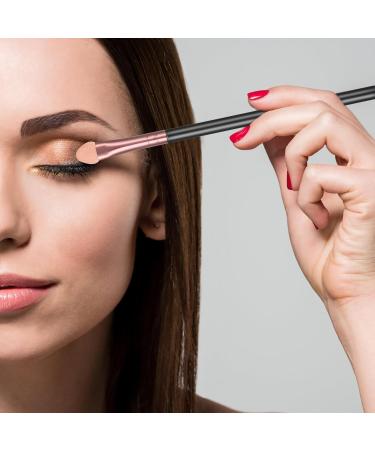 WLLHYF 20-Piece Eyeshadow Applicators Set | Reusable Double-Sided Makeup Brushes for Women & Girls | Professional Eyeshadow Tools - Buy Online on GoSupps.com
