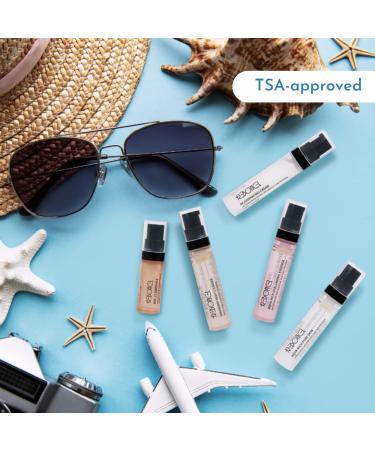 REBONCEL Korean Skin Care Set Travel Kit | TSA Approved Toiletries | Cleanser, Toner, Essence, Cream, Serum | Travel Essentials Gift Set | All-Natural Moisturizing Skincare - Buy Online on GoSupps.com