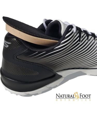 Natural Foot Orthotics Cushions - 1 Pair Sponge Rubber with Nylon Cover | Trim to Fit | For Men Size 10 - Buy Online on GoSupps.com