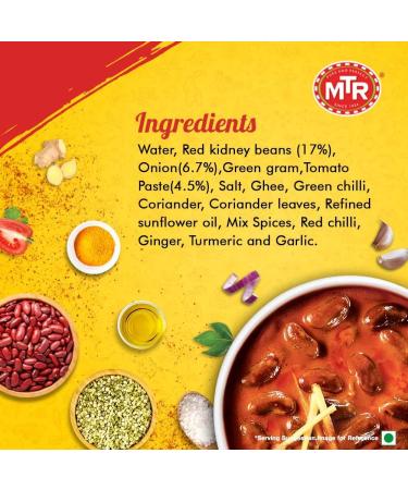 MTR RTE Rajma Masala 300 g (Pack of 2) 300g (Pack of 2) - Buy Online on GoSupps.com