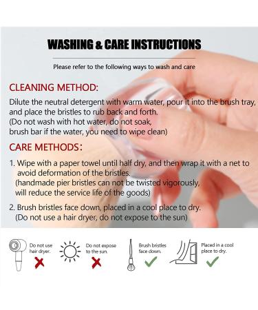 BQAN Nail Dust Brush Nail Art Dust Powder Remover Brush Nail Arts Dust Cleaner Brush Soft Kabuki Cleaner Brush for Makeup or Acrylic UV Gel Nail Arts (Transparent) 2.Transparent - Buy Online on GoSupps.com