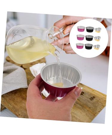 Frcolor 6 Mini Wax Melting Bowls - Aluminum Foil Replacement for DIY Candles & Hair Accessories - 8.5x8.5x3.8cm - Buy Online on GoSupps.com