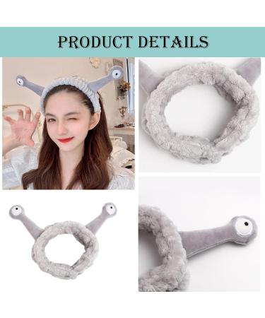 Snail Headband Spa Headbands for Women Headbands Makeup Headbands Headband for Washing Face Spa Headband Make up Headband Headbands for Women's Hair Headband for Washing Face Beauty (Blue) - Buy Online on GoSupps.com