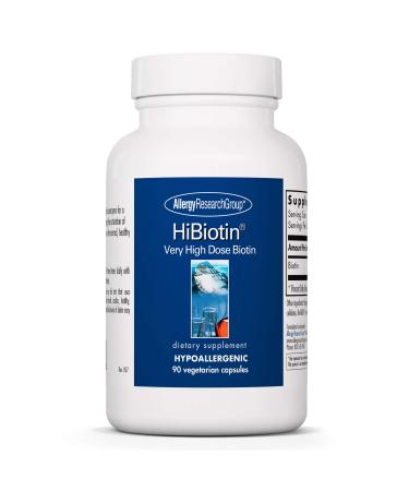 Allergy Research Group HiBiotin 90 Vegetarian Capsules