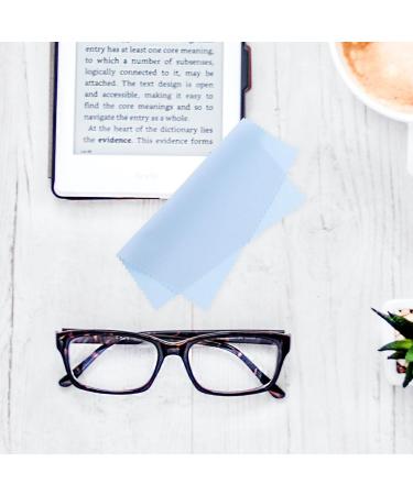 50pcs Premium Eyeglass Cleaning Cloths - Lens Wipes for Crystal Clear Vision | Durable & Soft Cleaning Cloths for Glasses - Buy Online on GoSupps.com