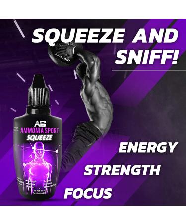 AmmoniaSport Smelling Salts for Athletes - Pre-Activated Powerlifting Inhalant with Multiple Uses - Rush Alert Supplement for Energy and Focus - Buy Online on GoSupps.com