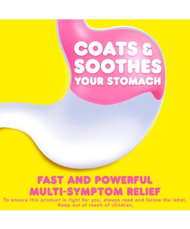 Pepto Bismol Chewable Tablets Upset Stomach Relief Nausea Relief Heartburn Relief Indigestion Relief Anti Diarrhea Medication for Adults - 5 Symptom Relief 90 Chewable Tablets (3x30 ct) 30 Count (pack of 3) Chew 3x30ct - Buy Online on GoSupps.com