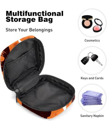 GIAPB Period Bag Sanitary Napkin Storage Pouch - Black Travel Makeup Bag for Women - Dog and Cat Design - 4823 - Buy Online on GoSupps.com