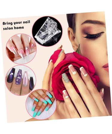 FOMIYES 1 Set Nail Extension Set Finger Extension Brush Poly Nail Clip Nail Accessories Plastic Doll Heads Nail Art Extension Patch Gripedge Tools Nail Clipper Aluminum Alloy Manicure - Buy Online on GoSupps.com