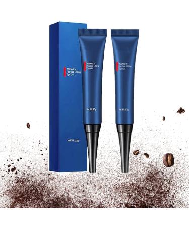 OPENEYES Awaken Peptide Lifting Eye Gel Openeyes Peptide Eye Gel Open Eyes Peptide Openeyes Lifting Eye Gel Men Eye Cream for Dark Circles and Puffiness (2Pcs)