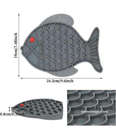 Umorismo 2-Piece Lick Pad for Dogs & Cats - Slow Feeding Silicone Mat for Pet Baths & Training - Buy Online on GoSupps.com