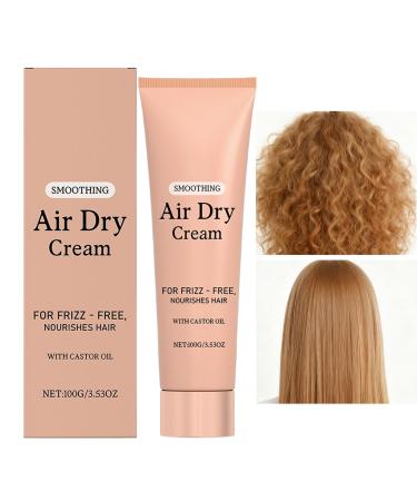 FmtwPhn Hair Cream 100g AntiDangle Cream Conditioner for Long Lasting Hydration Moisturizing Shiny Light Fixation Curl Enhancing and Defining Irons Defines Curl Enhancement Silky Soft