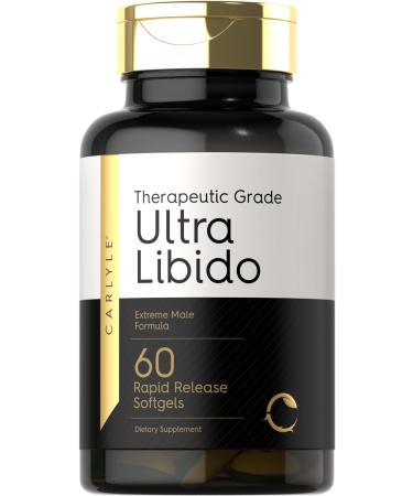 Carlyle Ultra Libido | 60 Softgels | Extreme Male Formula | Therapeutic Grade | Non-GMO & Gluten Free Supplement