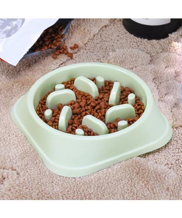 LOS ANDES Slow Feeder Dog Bowl Anti Gulp Dog Food Bowl Healthy Slow Eating Dog Bowl to Reduce Choking and Overeating Stop Feeding Bowl for Small Medium Size Dogs D-Green - Buy Online on GoSupps.com