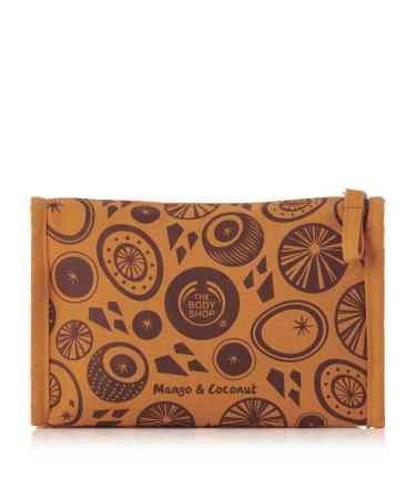 The Body Shop Tropical Beauty Bag Gift Set with Coconut Body Butter, Hand Cream, and Mango Shower Gel - Buy Online on GoSupps.com