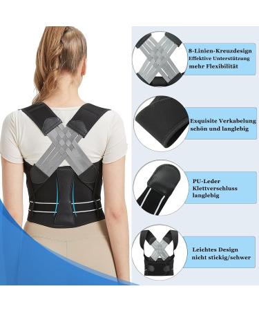 Enseak Hanna Vortex Pro Adjustable Posture Belt | Back Support & Correction | My Hanna Back | Improve Posture & Comfort - Buy Online on GoSupps.com