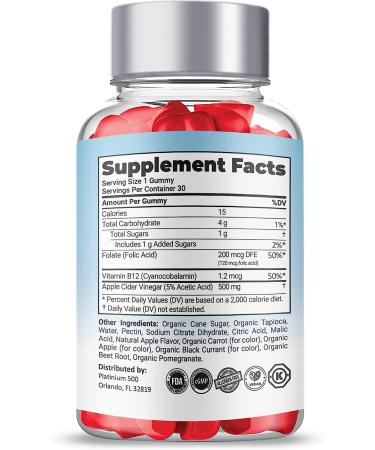 Optimal Keto Plus ACV Gummies - Weight Management Formula (5 Bottles) - Buy Online on GoSupps.com
