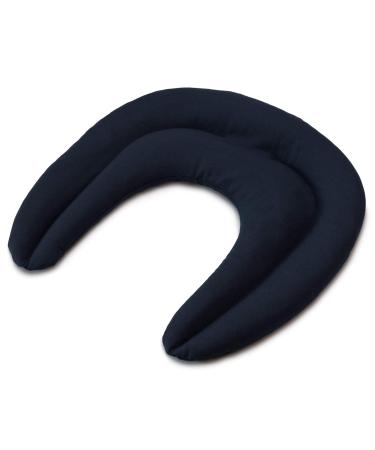 Rapeseed neck pillow with chambers dark blue - Rapeseed pillow - Neck pillow - Heat pad for neck
