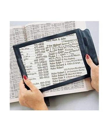 A4 Magnifier Full Page Reading Magnifier 3X Magnifying Power Large Sheet Magnifying Glass Reading Aid Lens Fresnel for Books Menus Newspapers Improve Elderly Poor Eyesight for The Elderly Gift
