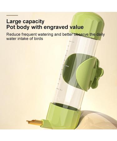 Quotent Bird Cage Water Dispenser - 200ml Automatic Water Bottle for Birds Ideal for Parrots & Small Pets - Buy Online on GoSupps.com
