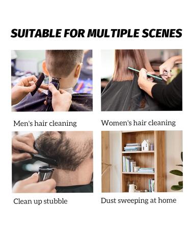 Premium Black Hairdresser Neck Brush | Barber Hair Brush & Salon Accessories - Buy Online on GoSupps.com